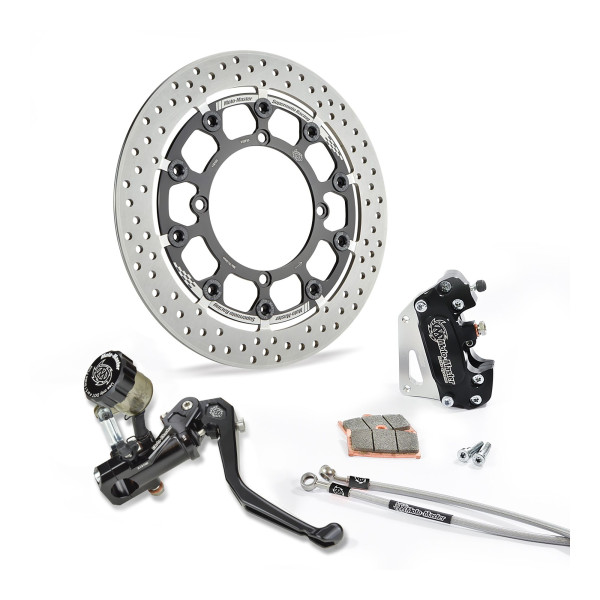 Moto-Master Supermoto Kit 320 Halo Bremsscheibe Bremssattel Bremspumpe 313079R