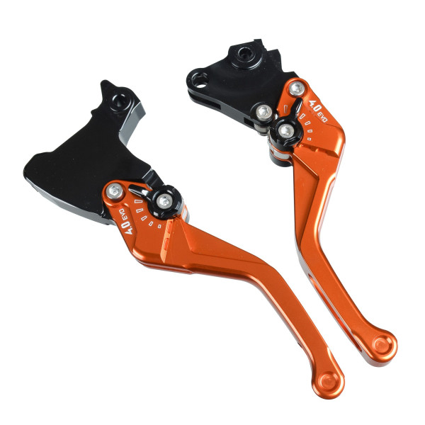 PUIG Bremshebel + Kupplungshebel Set v4 kurz (für: Ducati Multistrada S D/air 1260 ABS AC 18-20 )