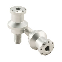 Puig Ständeraufnahme und Schwingenschutz 5988 M10x1,5 silber 5988P Puig Ständeraufnahme und Schwingenschutz 5988 M10x1,5 silber 5988P