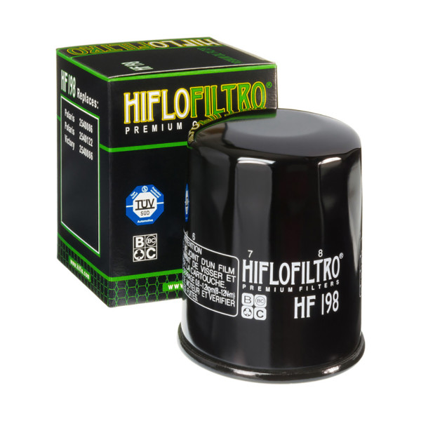 Ölfilter Hiflo HF198 Schwarz