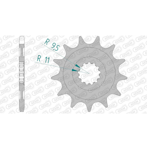 Ritzel 94317-13 #520 13 Zähne