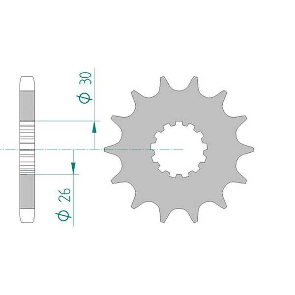 Ritzel 88800-17 #530 Sport TRI 900-1200