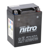 Nitro Batterie 12V 14AH YB14L-A2 Gel NB14L-A2 SLA Nitro Batterie 12V 14AH YB14L-A2 Gel NB14L-A2 SLA