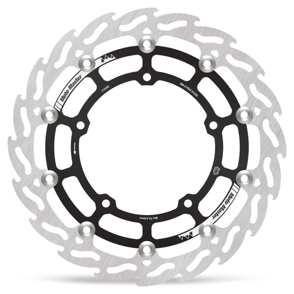 Moto-Master Bremsscheibe Flame vorn schwim. Supermoto Racing 300 rechts 112455