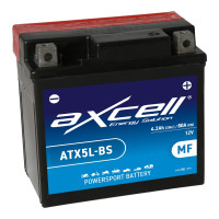 AXCELL Batterie 12V YTX5L-BS Wartungsfrei 50412 ATX5L-BS AXCELL Batterie 12V YTX5L-BS Wartungsfrei 50412 ATX5L-BS
