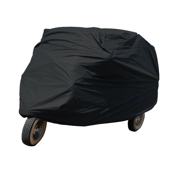 Faltgarage schwarz für Piaggio APE CALESSINO Garage Outdoor Bespoke