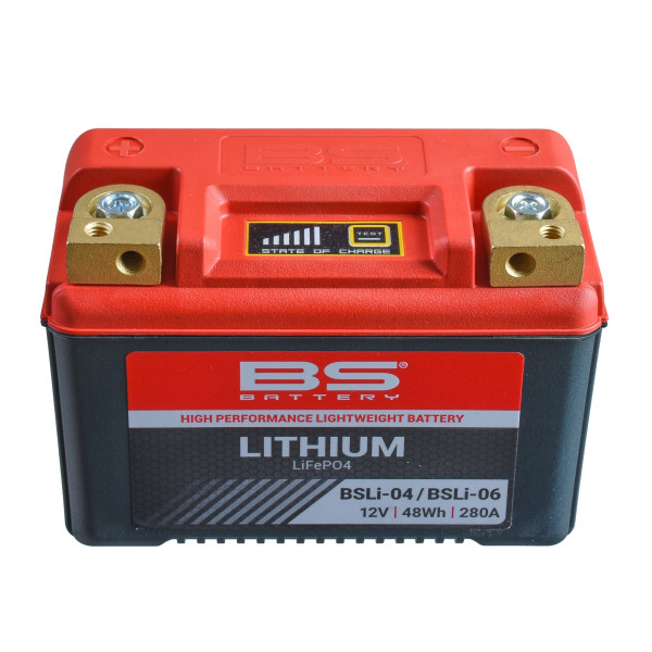 Batterie 12V BSLI-04 BSLI-06 Lithium-Ionen BS-Battery