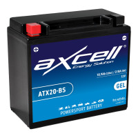AXCELL Batterie 12V YTX20-BS GEL ATX20-BS AXCELL Batterie 12V YTX20-BS GEL ATX20-BS
