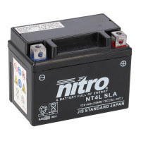 Nitro Batterie 12V 4AH YTX4L-BS Gel 50314 NT4L SLA Nitro Batterie 12V 4AH YTX4L-BS Gel 50314 NT4L SLA