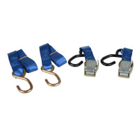 MotoLibre Spanngurt blau mit Haken 2 Stück mit Haken 1,8m lang 463359 MotoLibre Spanngurt blau mit Haken 2 Stück mit Haken 1,8m lang 463359