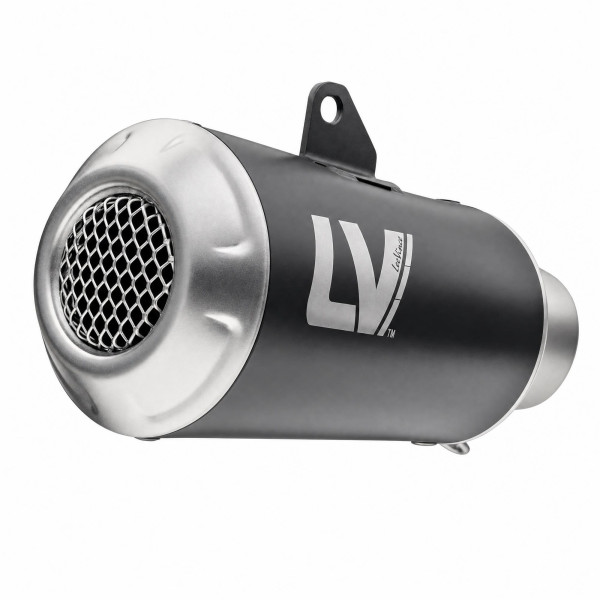 LeoVince Auspuff LV-10 Slip-On Edelstahl Black