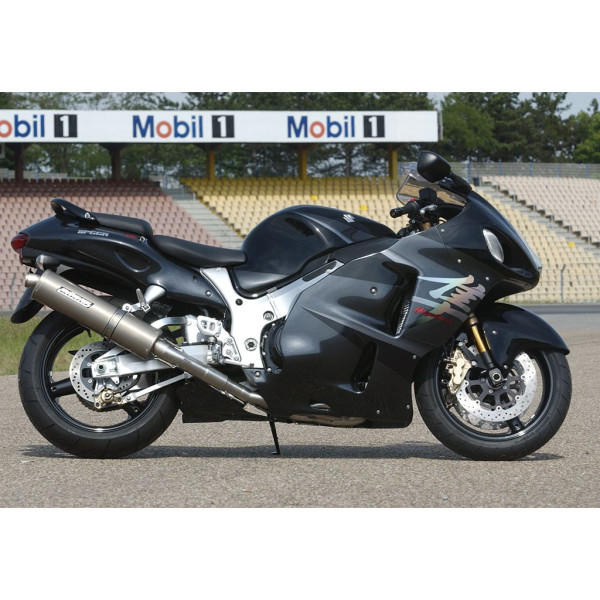 Auspuff Bodis SGSX1300R-005 Oval 1 OKG Komplettanlage 4-1 Titan