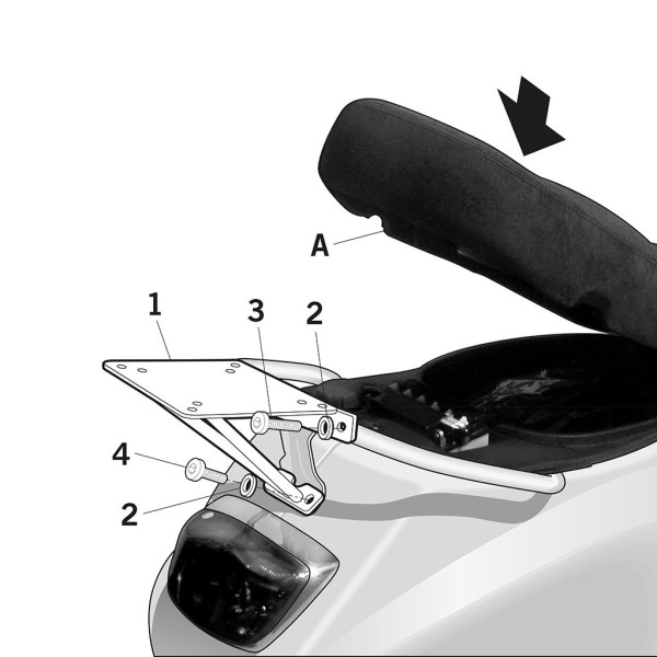 Gepäckträger SHAD V0LX55ST