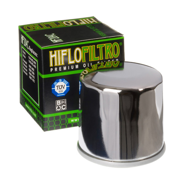Ölfilter Hiflo HF204 Chrom