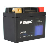 Shido Batterie 12V 2AH4AH YTZ5S Lithium-Ionen LTZ5S LION -S- Shido Batterie 12V 2AH4AH YTZ5S Lithium-Ionen LTZ5S LION -S-