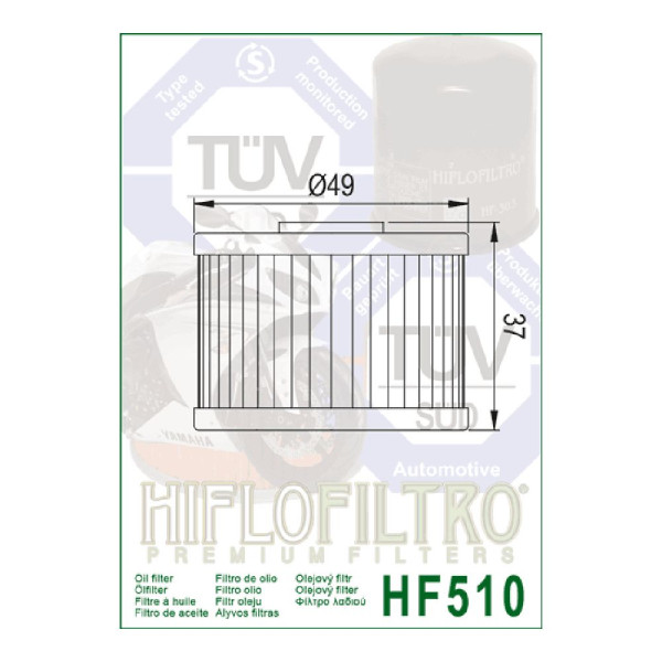 Ölfilter Hiflo HF510