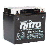 Nitro Batterie 12V 24AH Y60-N24L-A Gel N60-N24L SLA Nitro Batterie 12V 24AH Y60-N24L-A Gel N60-N24L SLA