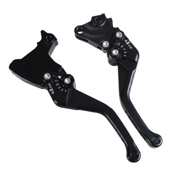 PUIG Bremshebel + Kupplungshebel Set v4 kurz schwarz (für: Aprilia RS 457 XEA00 24-25 )