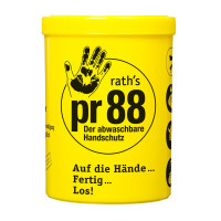 Rath, pr88 raths PR 88 abwaschbarer Handschuh Hautschutzcreme Dose 1000ml 101-P-1000 Rath, pr88 raths PR 88 abwaschbarer Handschuh Hautschutzcreme Dose 1000ml 101-P-1000