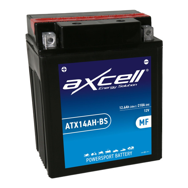 Batterie 12V YTX14AH-BS Wartungsfrei AXCELL