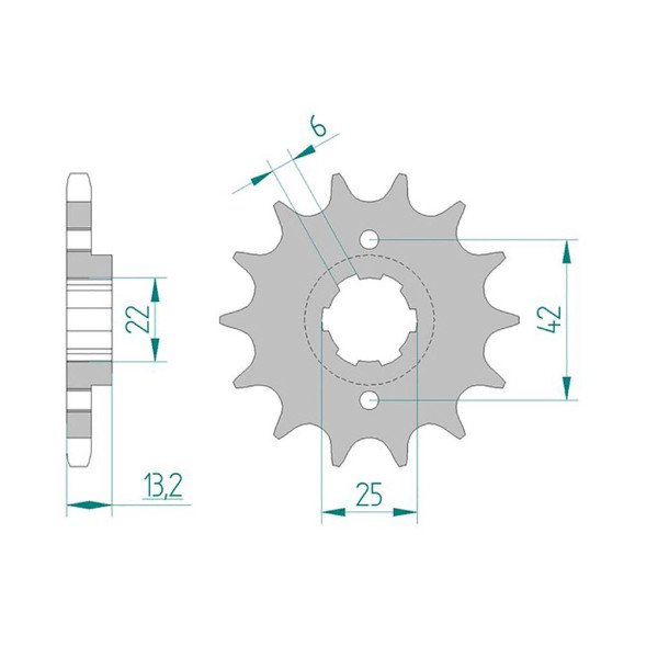 Ritzel 20404-16 #525