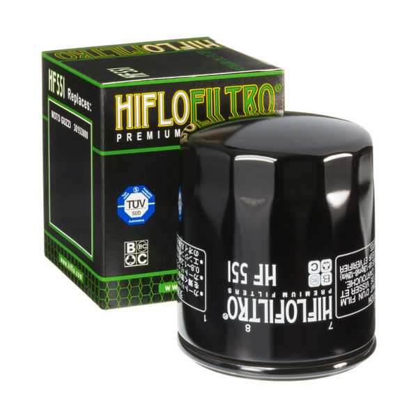 Ölfilter Hiflo HF551 Schwarz
