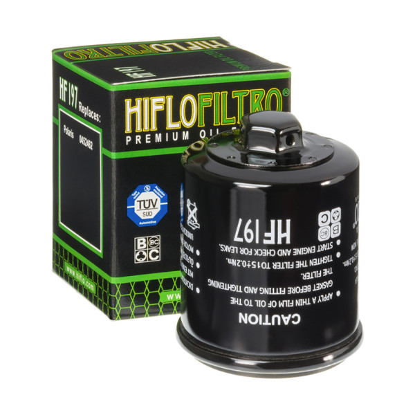 Ölfilter Hiflo HF197 Schwarz
