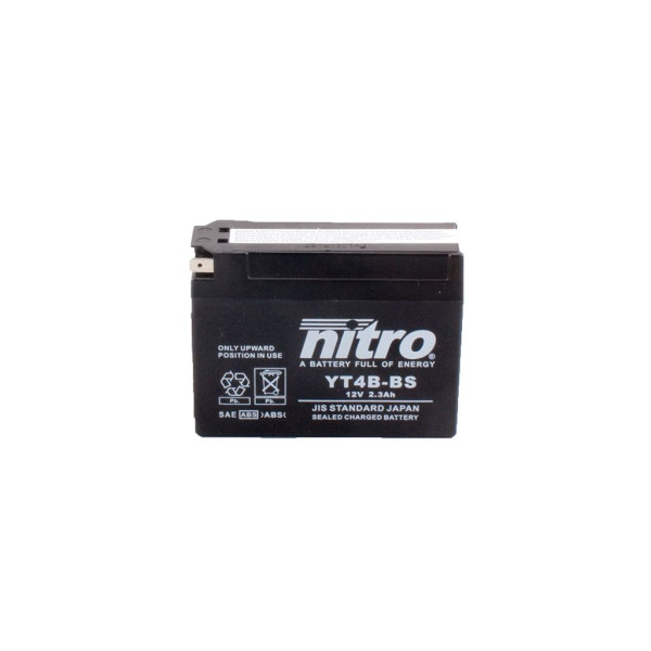 Batterie 12V 2,3AH YT4B-BS Wartungsfrei Nitro