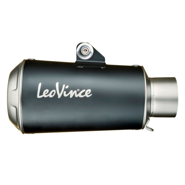 LeoVince Auspuff LV-10 Slip-On Edelstahl Black 15204B