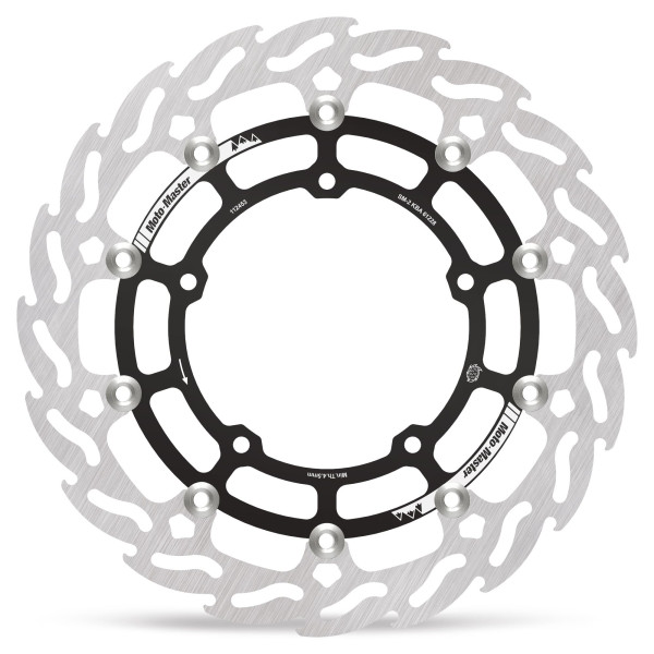 Moto-Master Bremsscheibe Flame vorn schwim. Supermoto Racing 320 links 112453