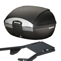 SHAD Topcase inklusive Gepäckträger Komplettset 45 Liter 194-159-0045 SHAD Topcase inklusive Gepäckträger Komplettset 45 Liter 194-159-0045