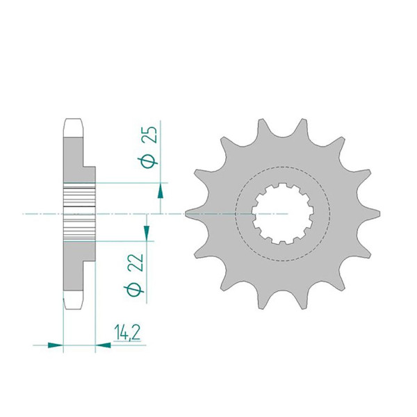 Ritzel 22601-15 #630