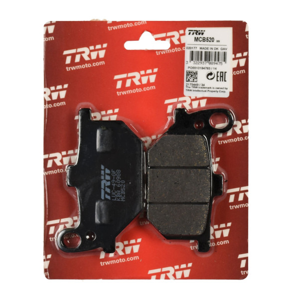 Bremsbelag TRW MCB520 organisch