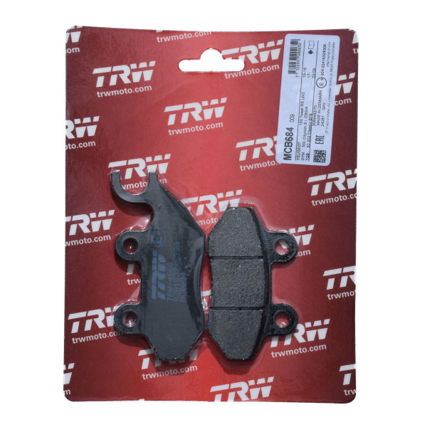 Bremsbelag TRW MCB684 organisch
