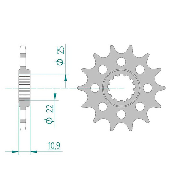 Ritzel 21603-14 #520 14 Zähne