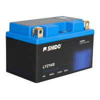 Shido Batterie 12V 4,5AH11,2AH YTZ14S Lithium-Ionen LTZ14S LION -S- Shido Batterie 12V 4,5AH11,2AH YTZ14S Lithium-Ionen LTZ14S LION -S-