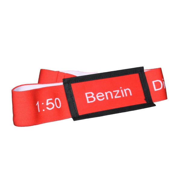 MotoLibre Kanister Beschriftungsband NieMehrFalschBetanken! rot NMFB-rot