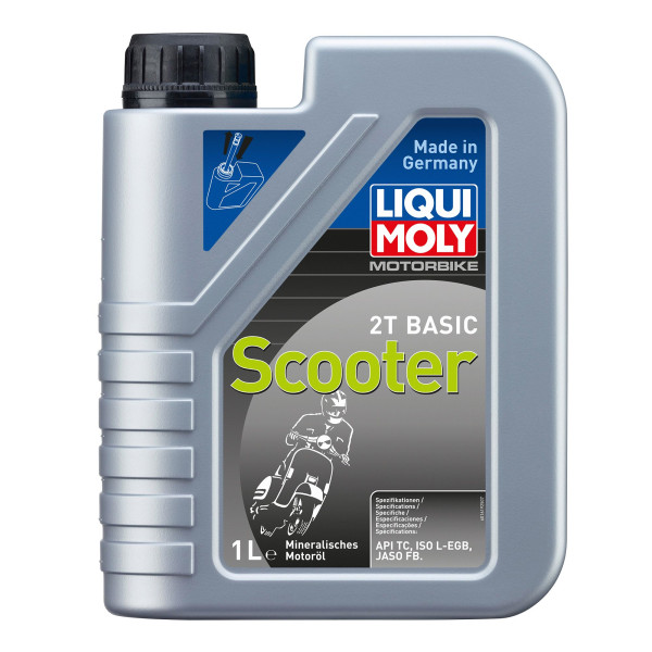 LIQUI MOLY Motoröl Motorbike 2T Basic Scooter 1l