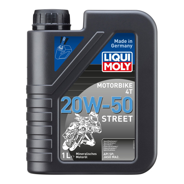LIQUI MOLY Motoröl Motorbike 4T 20W-50 Street 1l