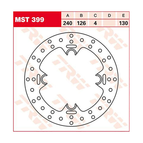 Bremsscheibe TRW MST399