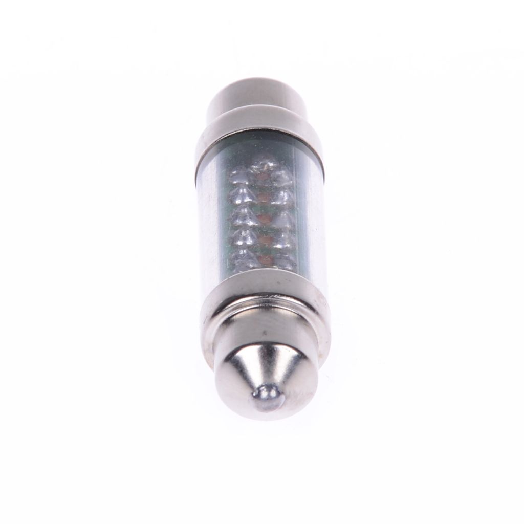 Lampe MotoLibre 12V 5W SV8.5 11x39 klar 6 LED Soffitte