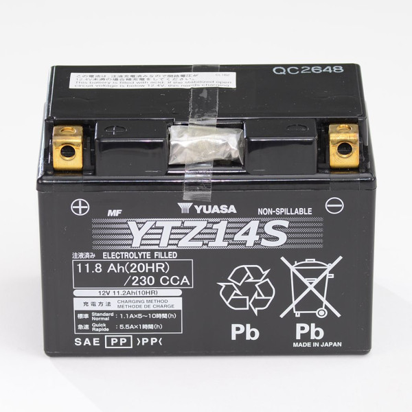 Batterie 12V 11,2AH YTZ14S AGM Yuasa