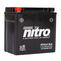 Nitro Batterie 12V 12AH YTX14-BS Gel 51214 NTX14 SLA Nitro Batterie 12V 12AH YTX14-BS Gel 51214 NTX14 SLA
