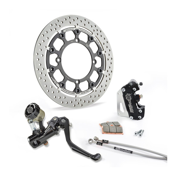 Moto-Master Supermoto Kit 320 Halo Bremsscheibe Bremssattel Bremspumpe 313095R