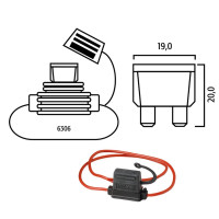 Floesser Kabelverbinder f. Stecksicherungen 6306 Floesser Kabelverbinder f. Stecksicherungen 6306