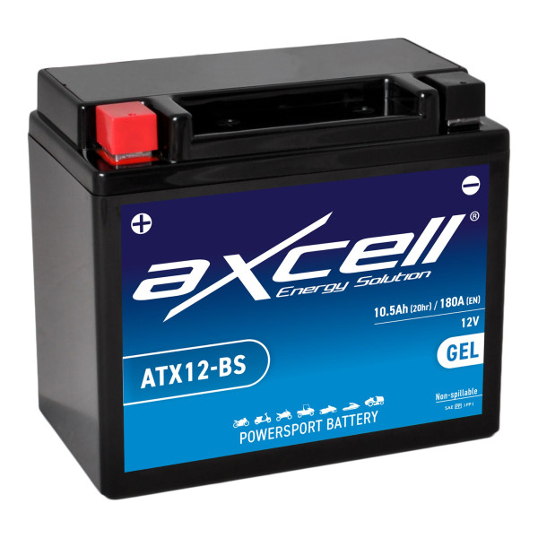 Batterie 12V YTX12-BS GEL AXCELL 51012