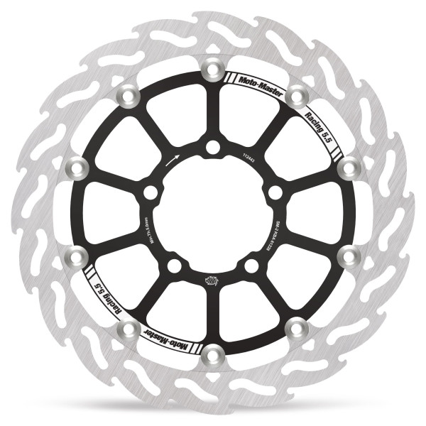 Moto-Master Bremsscheibe Flame vorn rechts schwim. Racing Flame - 5,5mm 112443