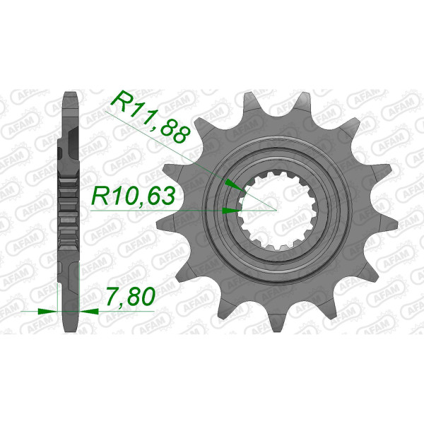 Ritzel 20324+13 #520 SC