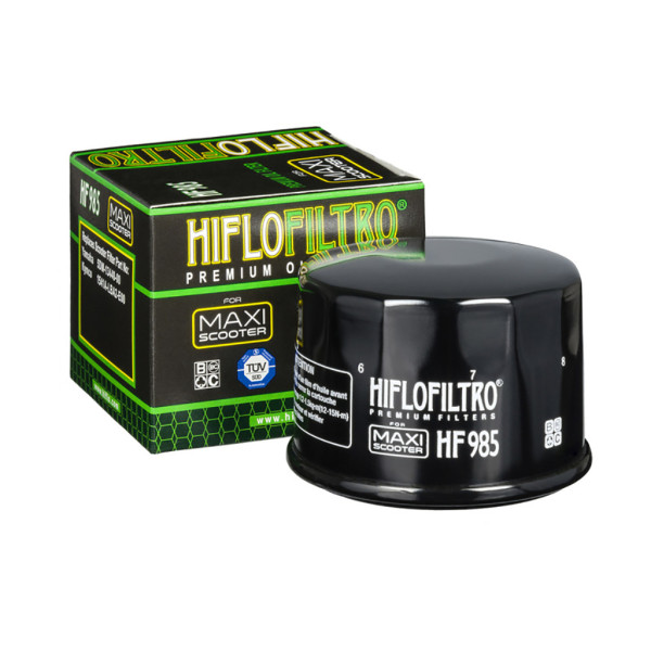 Ölfilter Hiflo HF985 Schwarz Premium Scooter Filter