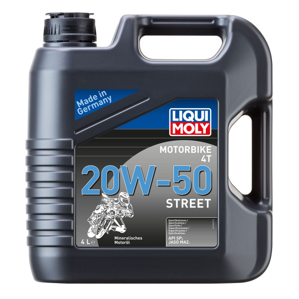 LIQUI MOLY Motoröl Motorbike 4T 20W-50 Street 4l